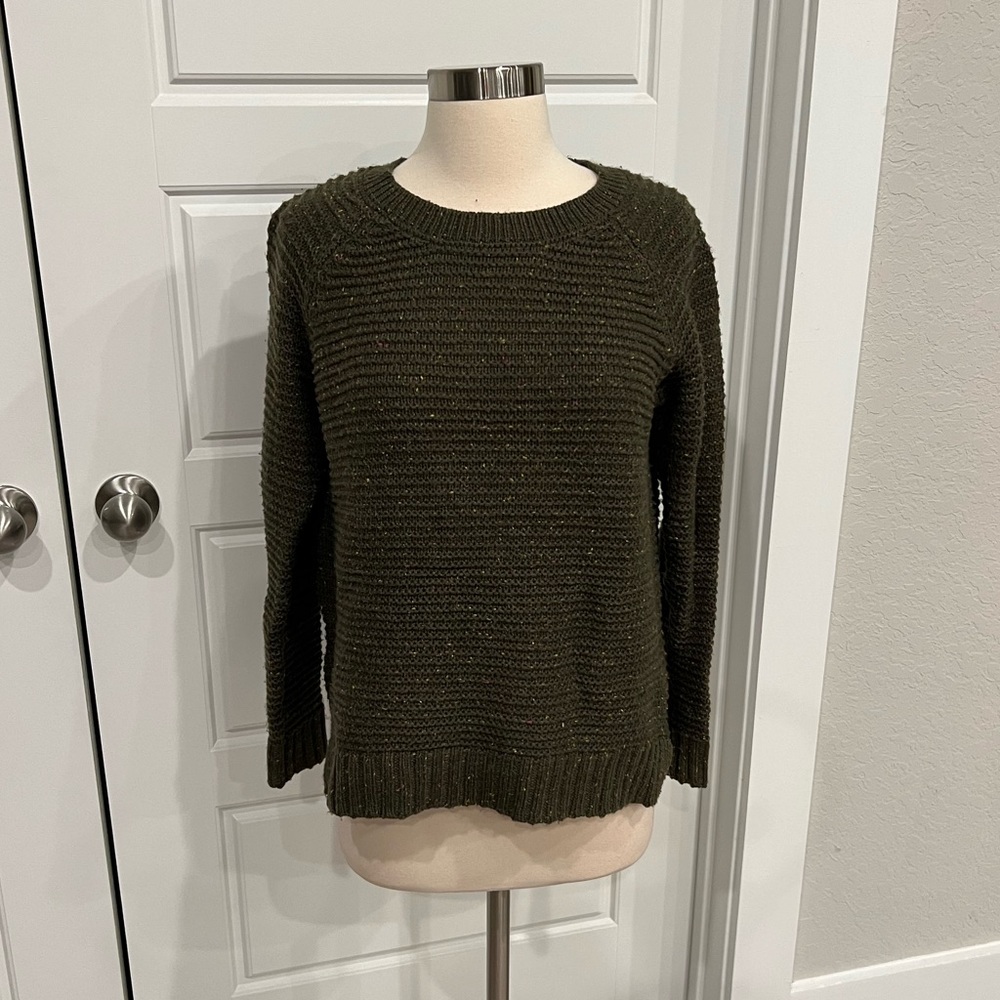 ⭐3 for $20 Ribbed Green Sweater